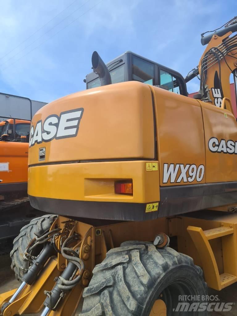 CASE WX 90 Gravemaskiner på hjul