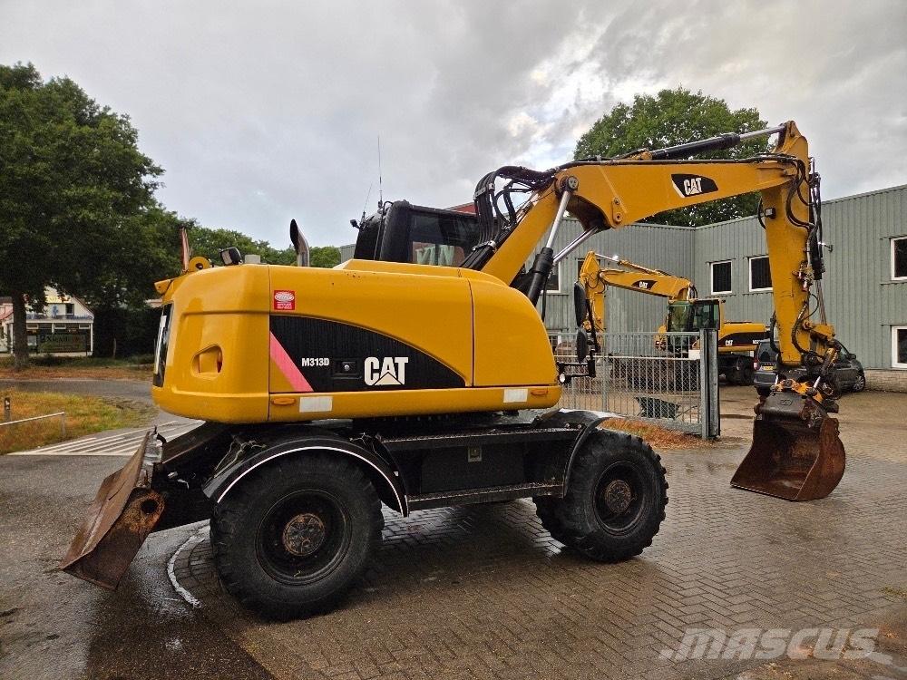 CAT M313D Gravemaskiner på hjul