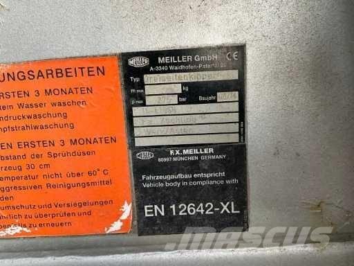 MAN TGS 33.480 BB Lastbiler med tip