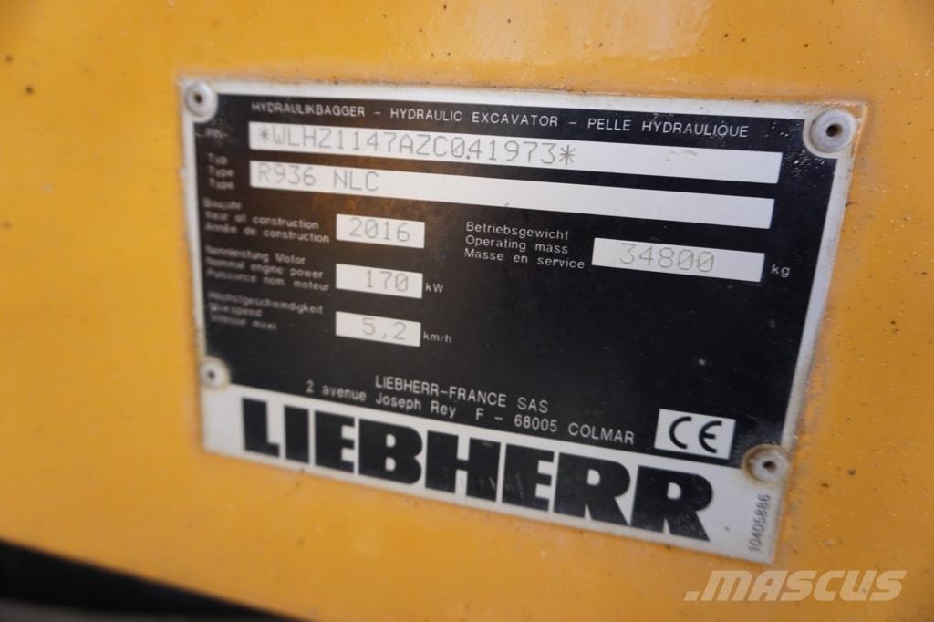 Liebherr R 936 N LC Gravemaskiner på larvebånd