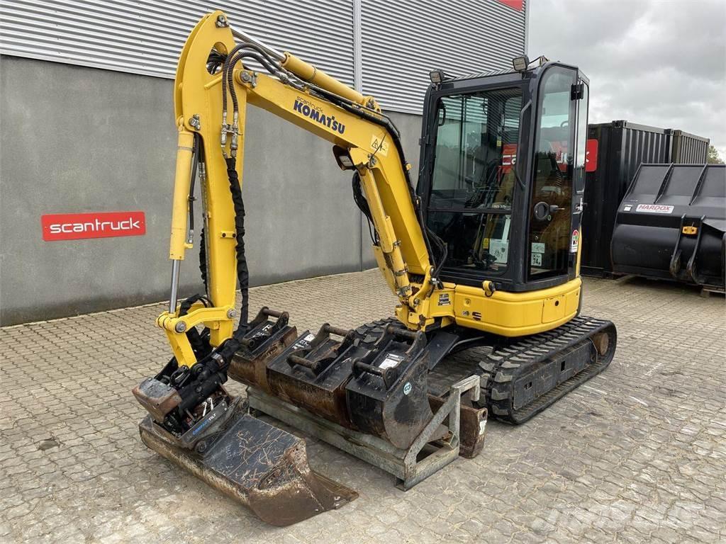 Komatsu PC26MR-3 Gravemaskiner på hjul