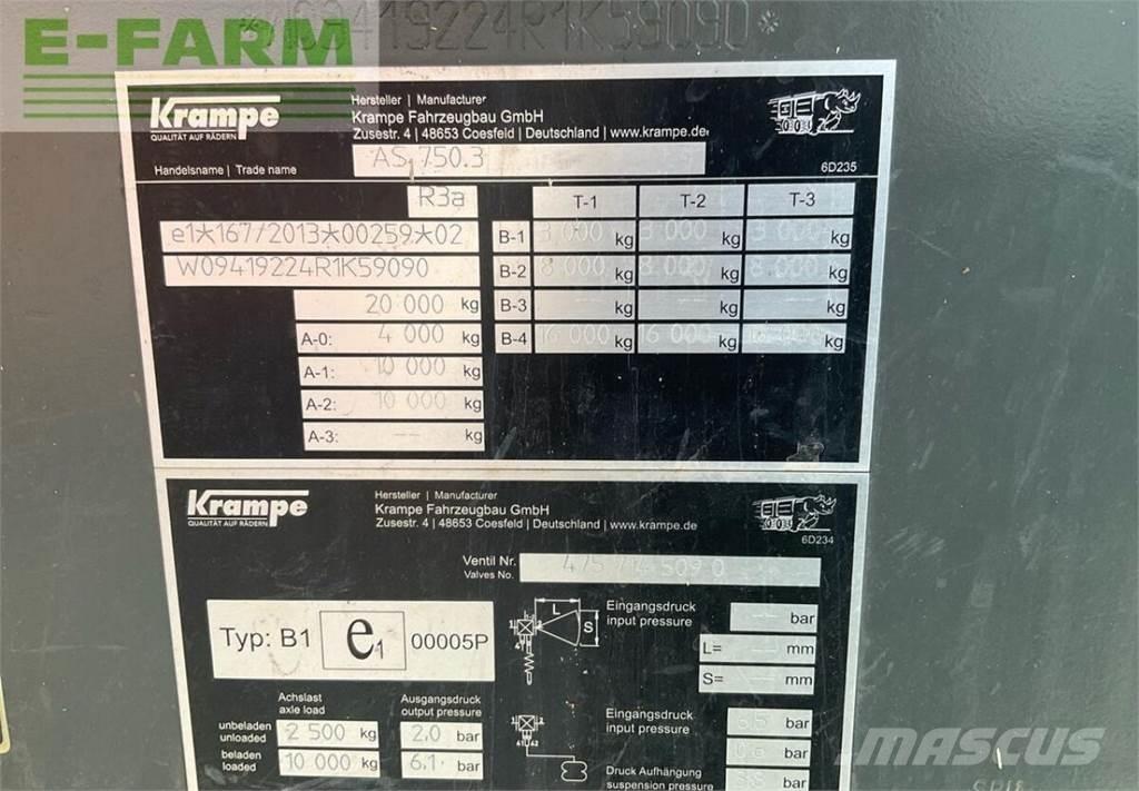Krampe as 750 Sneglevogne