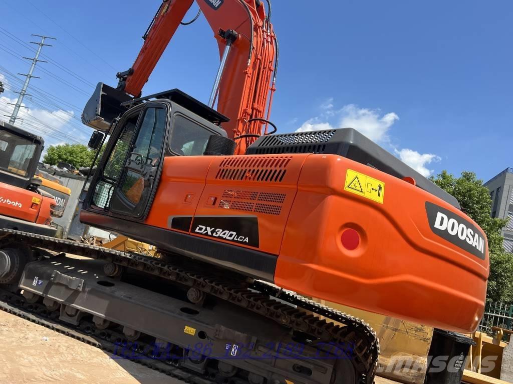 Doosan DX340 Gravemaskiner på larvebånd