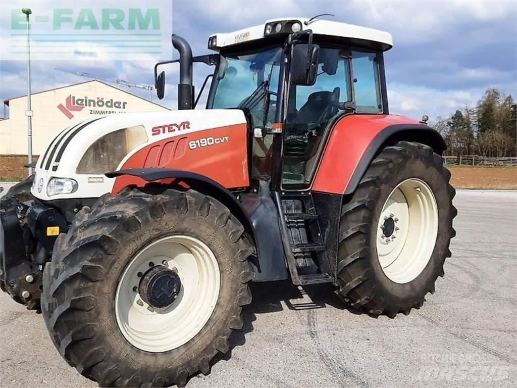 Steyr 6190cvt Traktorer