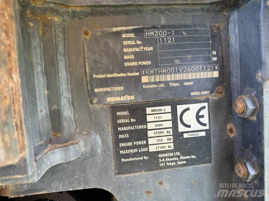 Komatsu HM300-1 Terrængående lastbiler