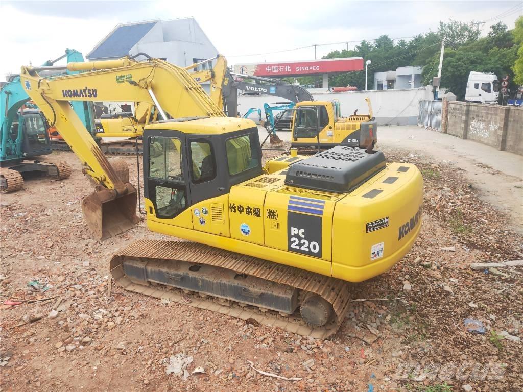 Komatsu PC220-7 Gravemaskiner på larvebånd