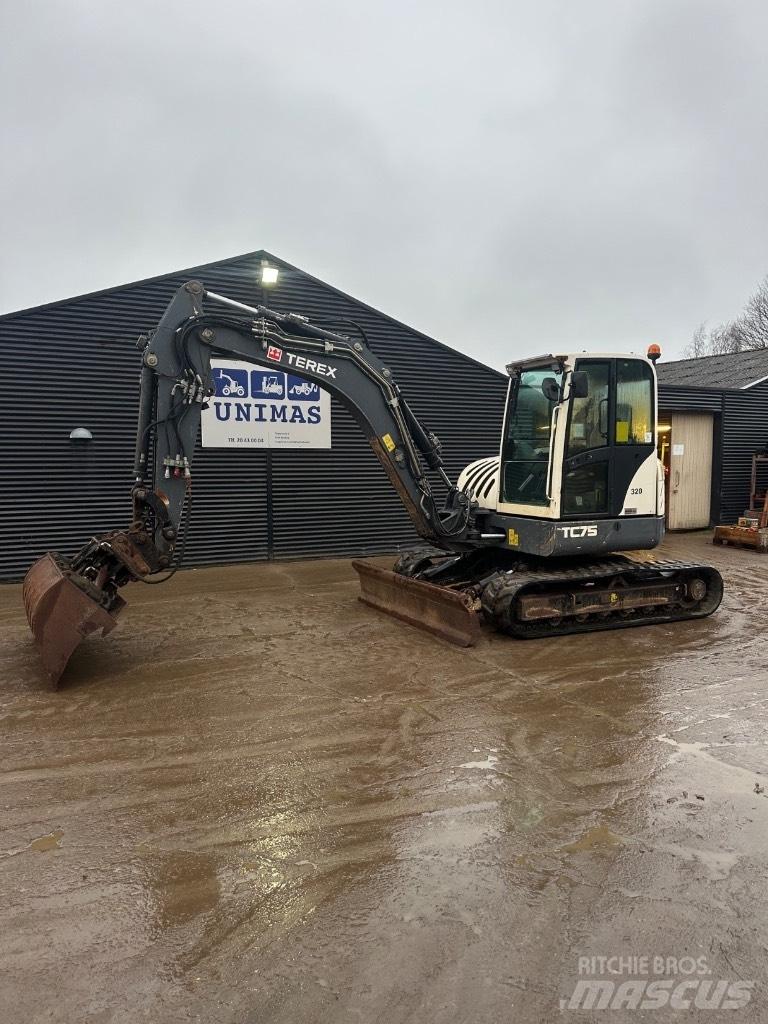 Terex TC75 Gravemaskiner på larvebånd
