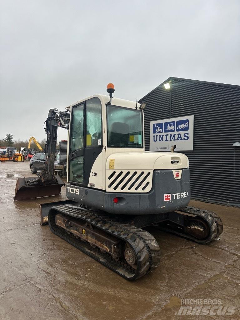Terex TC75 Gravemaskiner på larvebånd