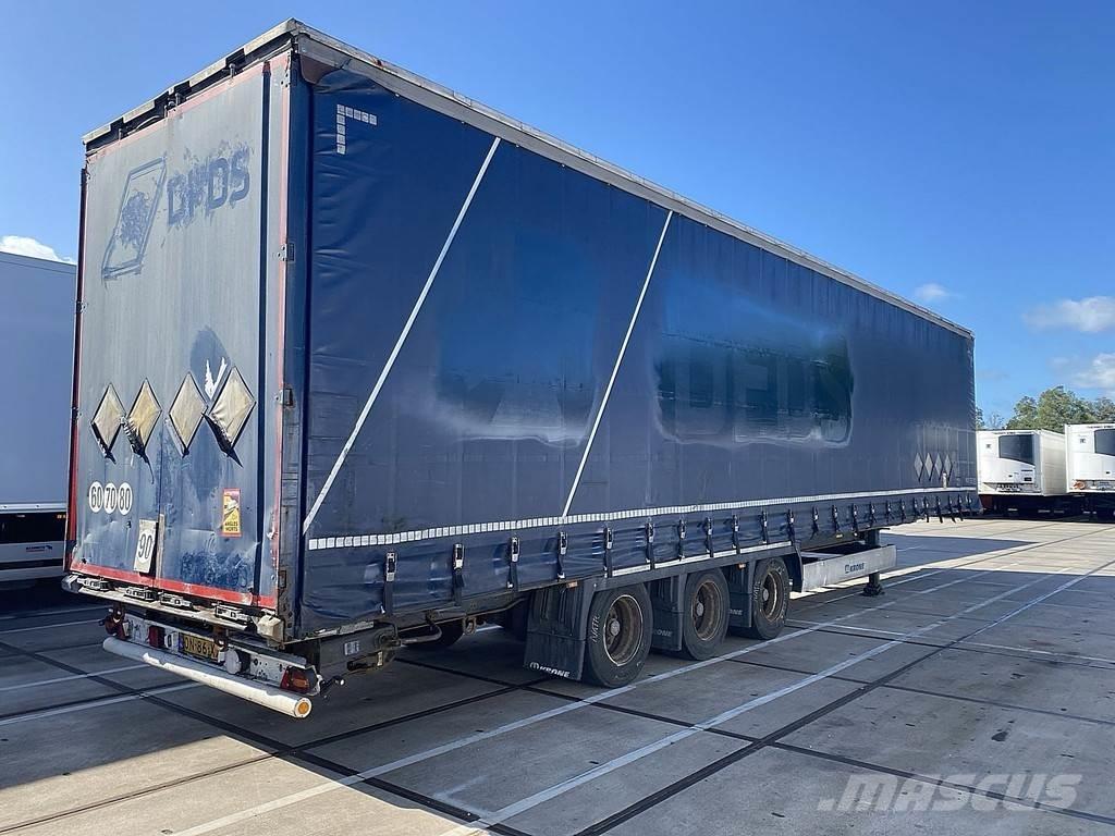 Krone N/A Semi-trailer med Gardinsider