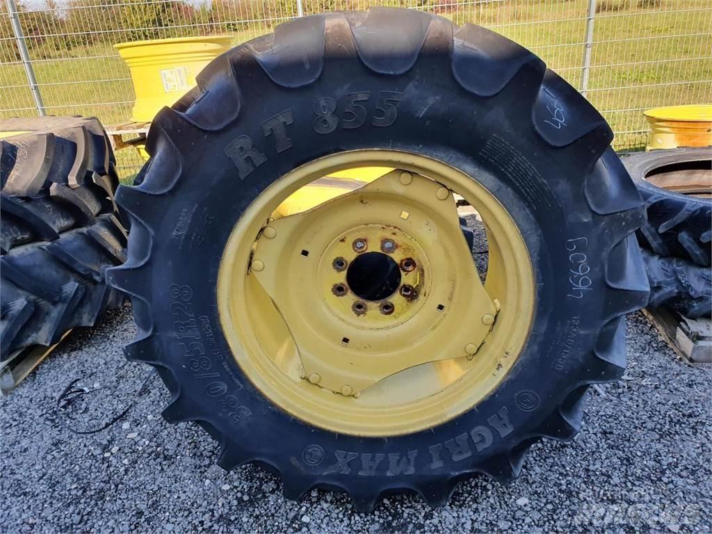 BKT 380/85R28 x2 Hjul, Dæk og Fælge