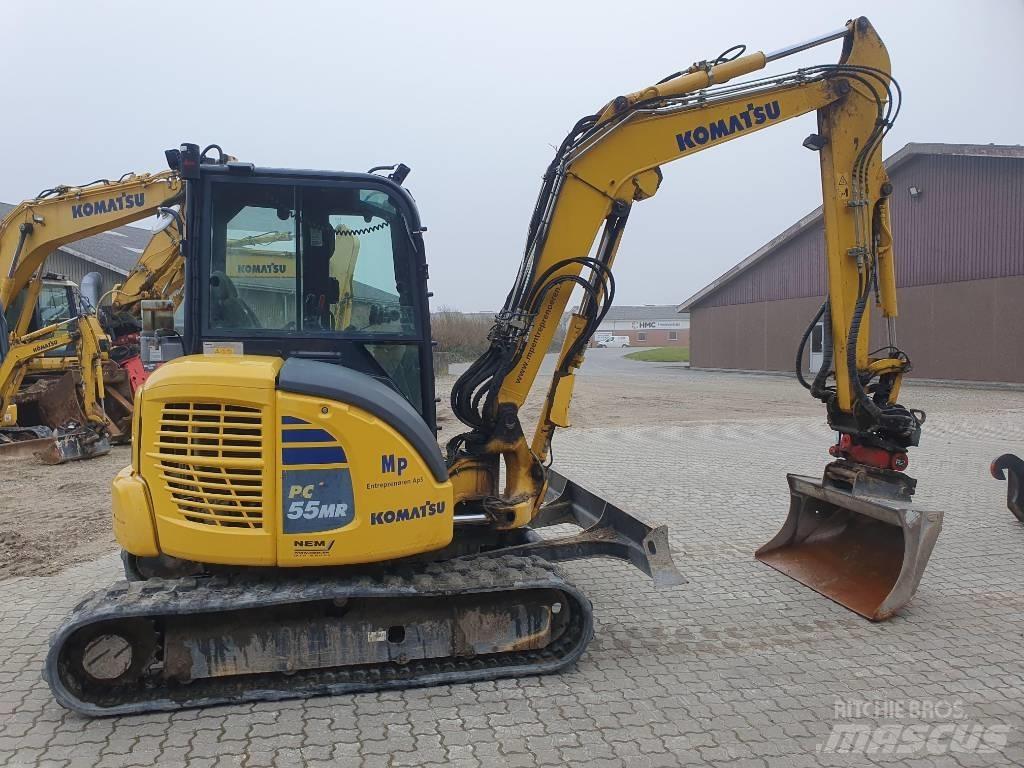 Komatsu PC55MR5 Minigravemaskiner