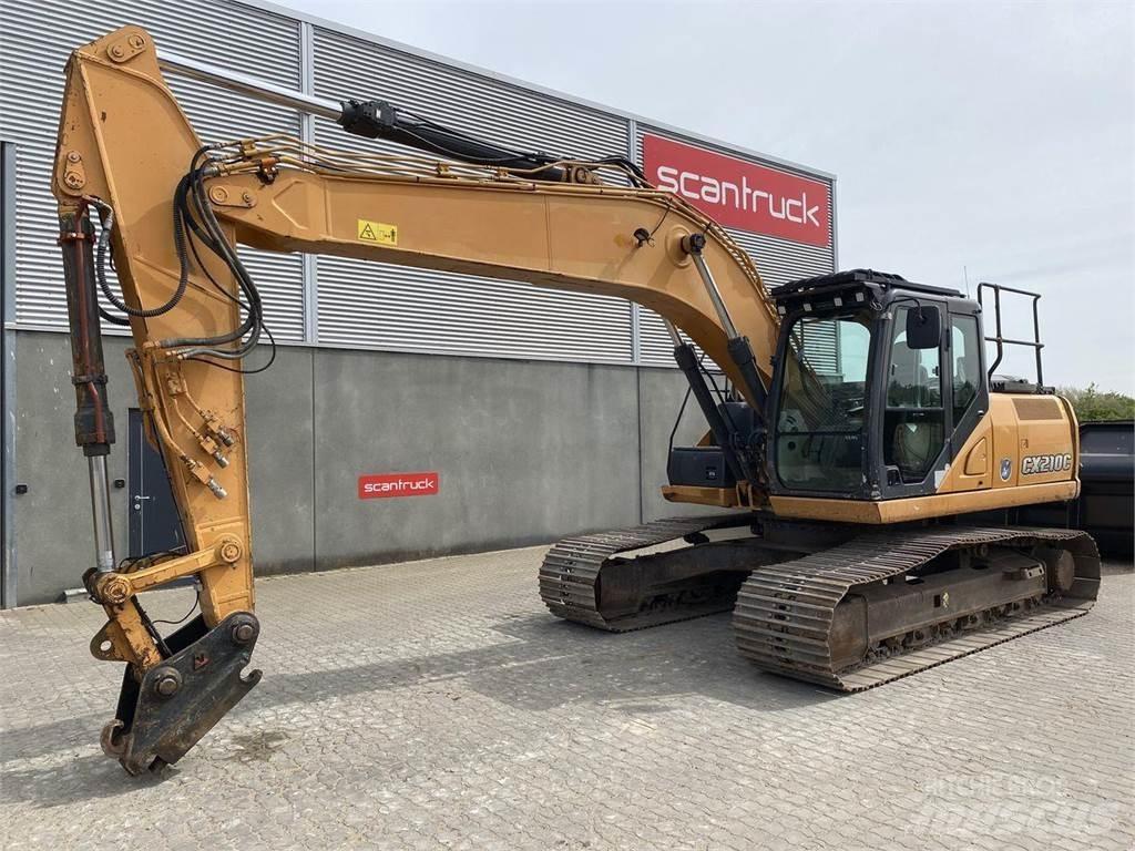 CASE CX210 Gravemaskiner på larvebånd