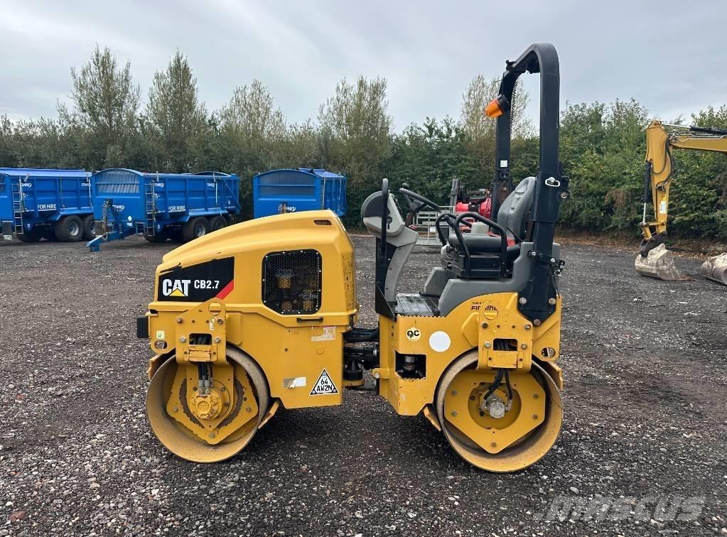 CAT CB 2.7 Tvilling tromle