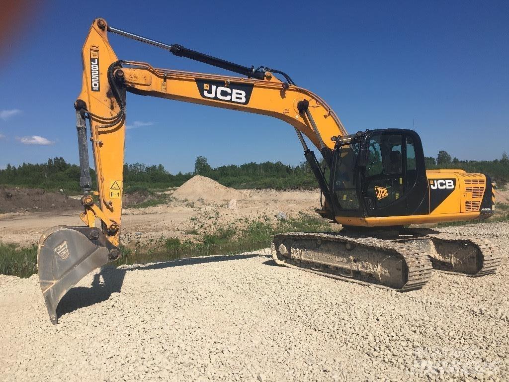 JCB JS 220 Gravemaskiner på larvebånd