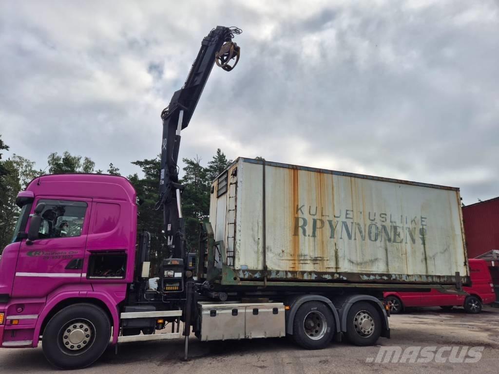 Scania R 410 Lastbil med kran
