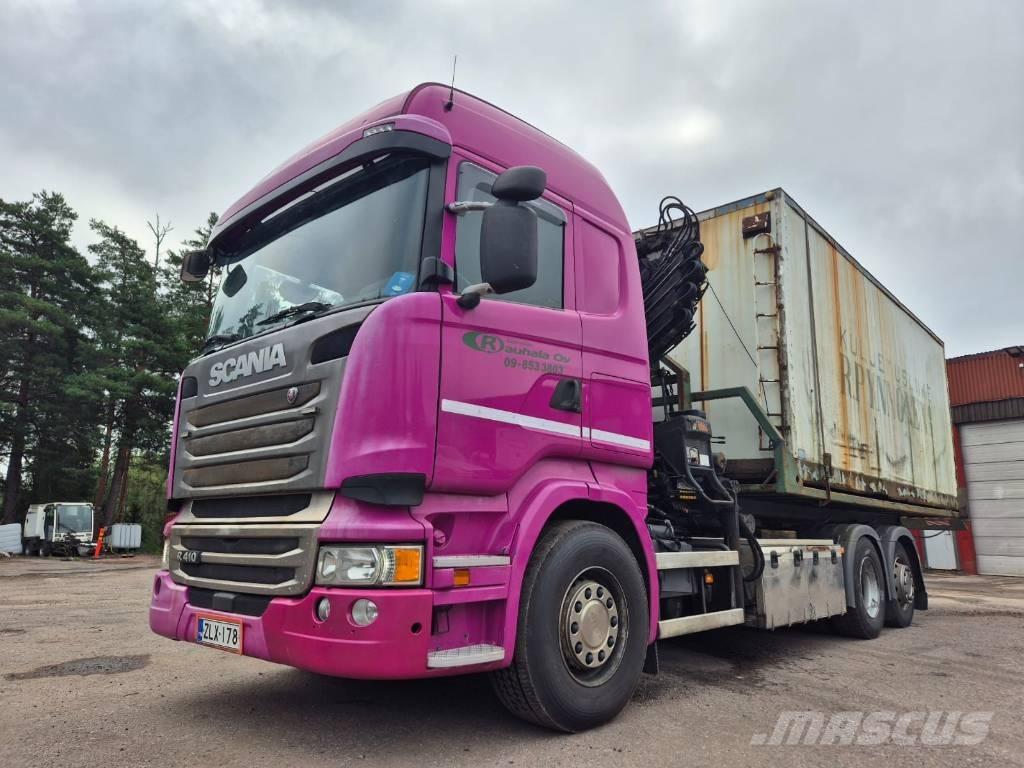 Scania R 410 Lastbil med kran