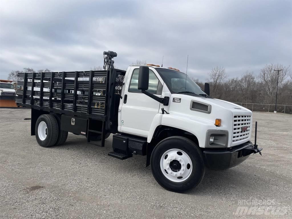 GMC T 7500 Lastbil med kran