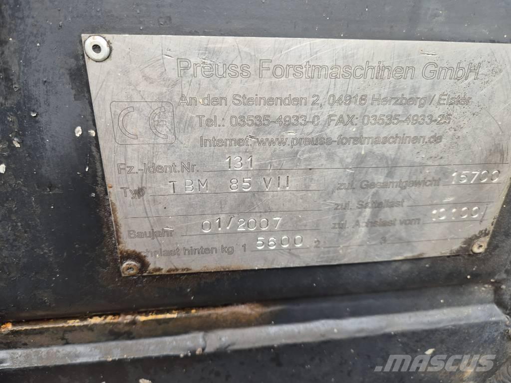 Preuss TBM 85 V.II Skovningsmaskiner