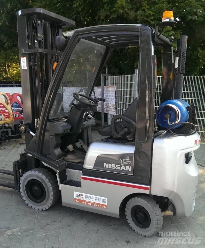 Nissan PD1A15Q LPG gaffeltrucks