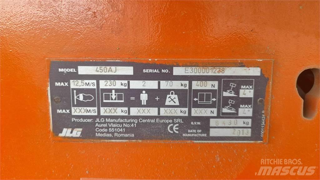 JLG 450AJSII Bomlifte med knækarm