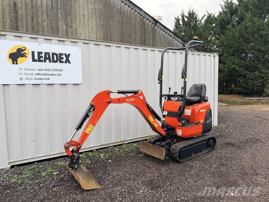 Kubota K 008-3 Minigravemaskiner