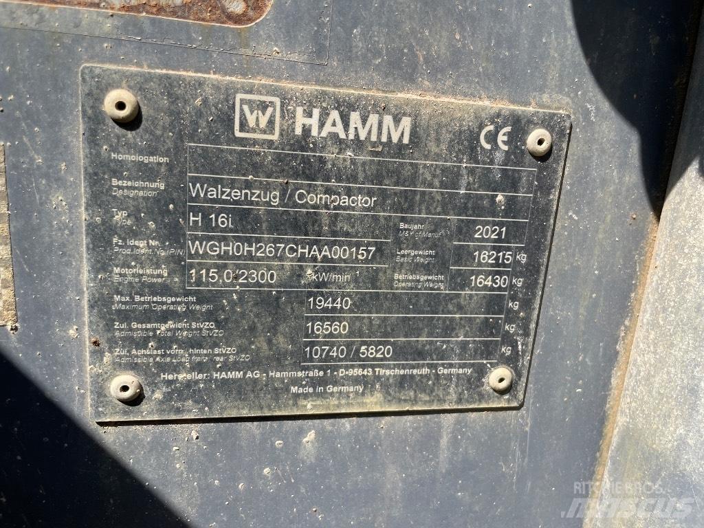 Hamm H 16 i Jordvibrationstromler