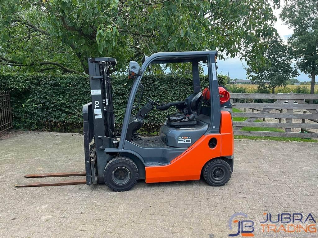 Toyota 02-8FGKF20 LPG gaffeltrucks