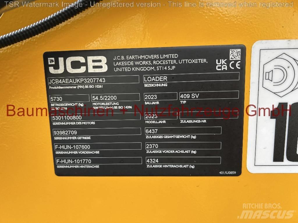 JCB 409 -gebraucht- Læssemaskiner på hjul