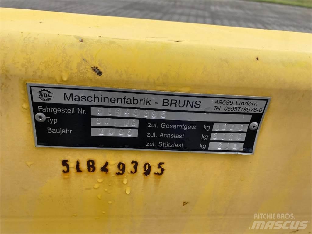 Bruns SW 7600 Tilbehør til mejetærskere