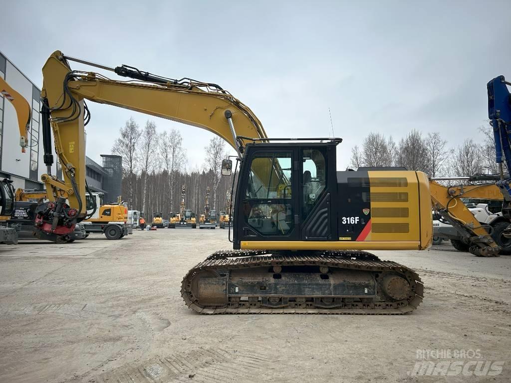 CAT 316 FL Gravemaskiner på larvebånd