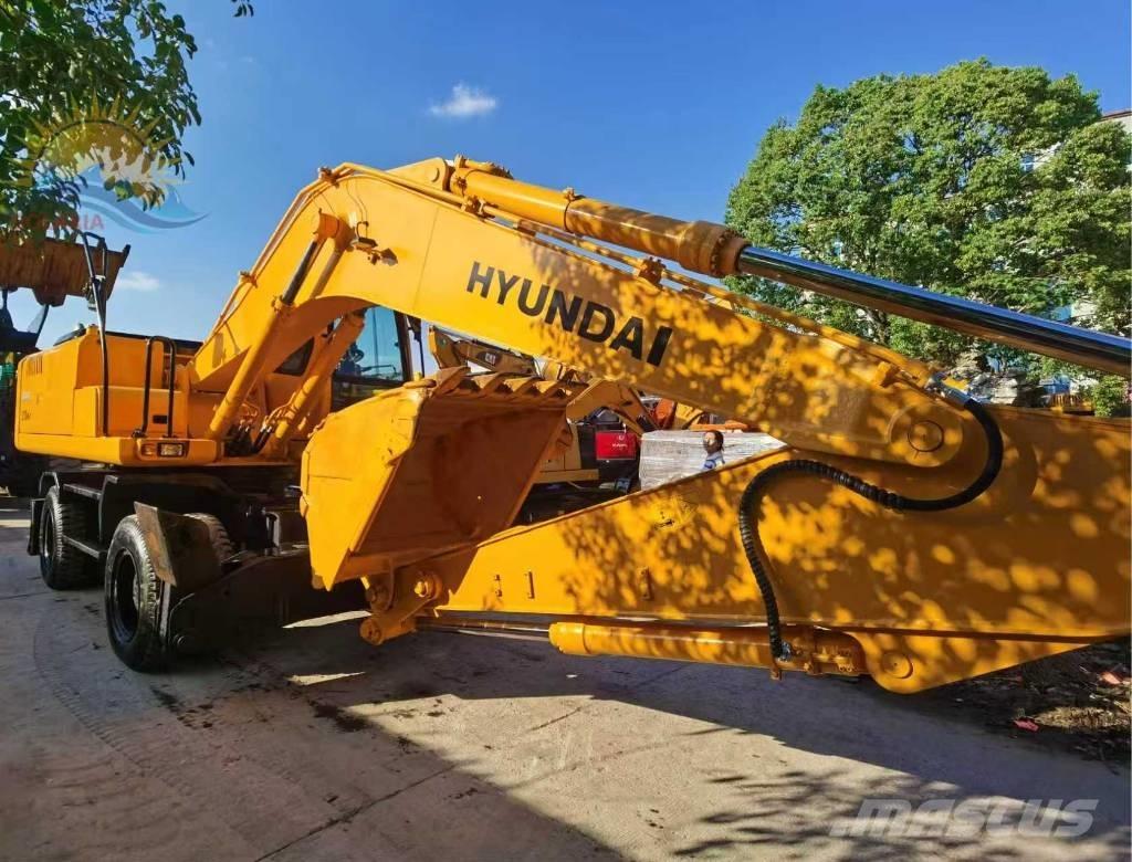 Hyundai r210w-7 Gravemaskiner på hjul