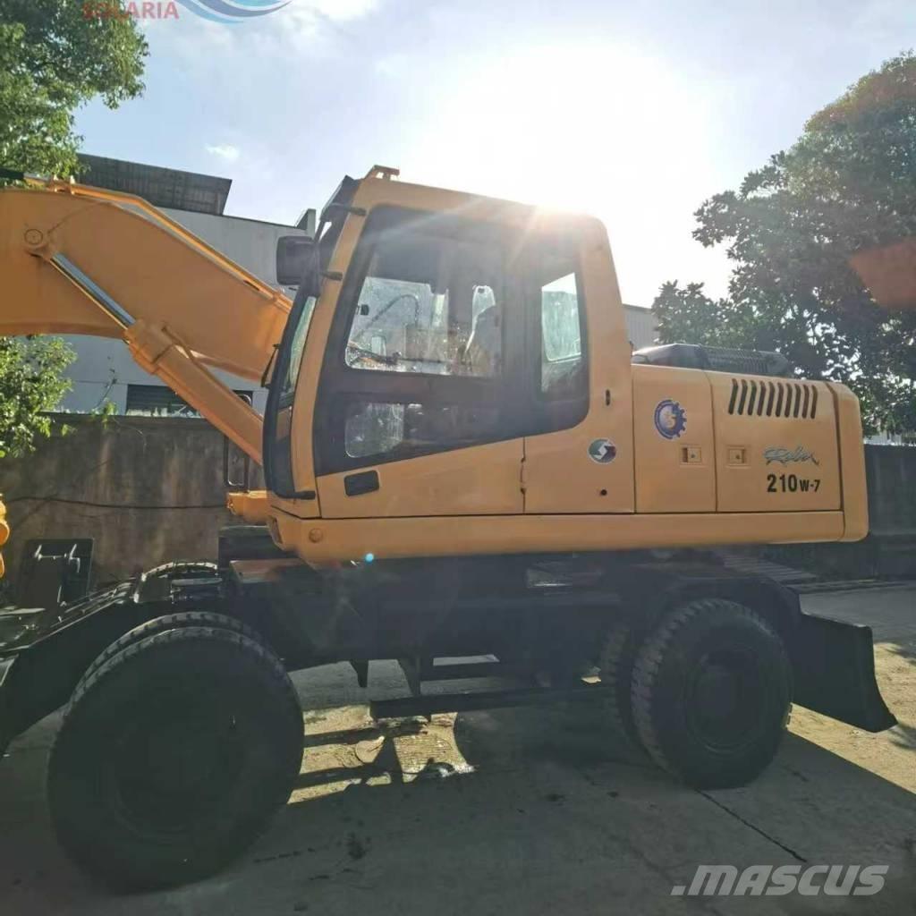 Hyundai r210w-7 Gravemaskiner på hjul