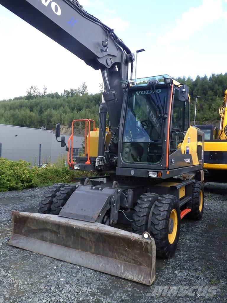 Volvo EW 220 E Gravemaskiner på hjul