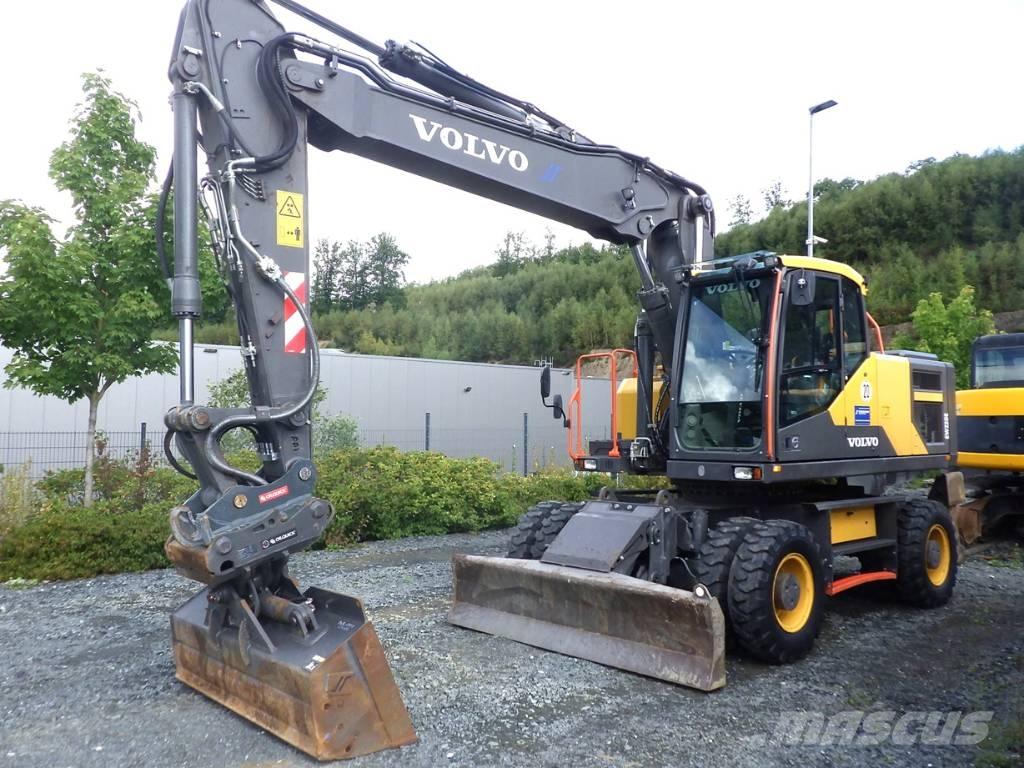 Volvo EW 220 E Gravemaskiner på hjul