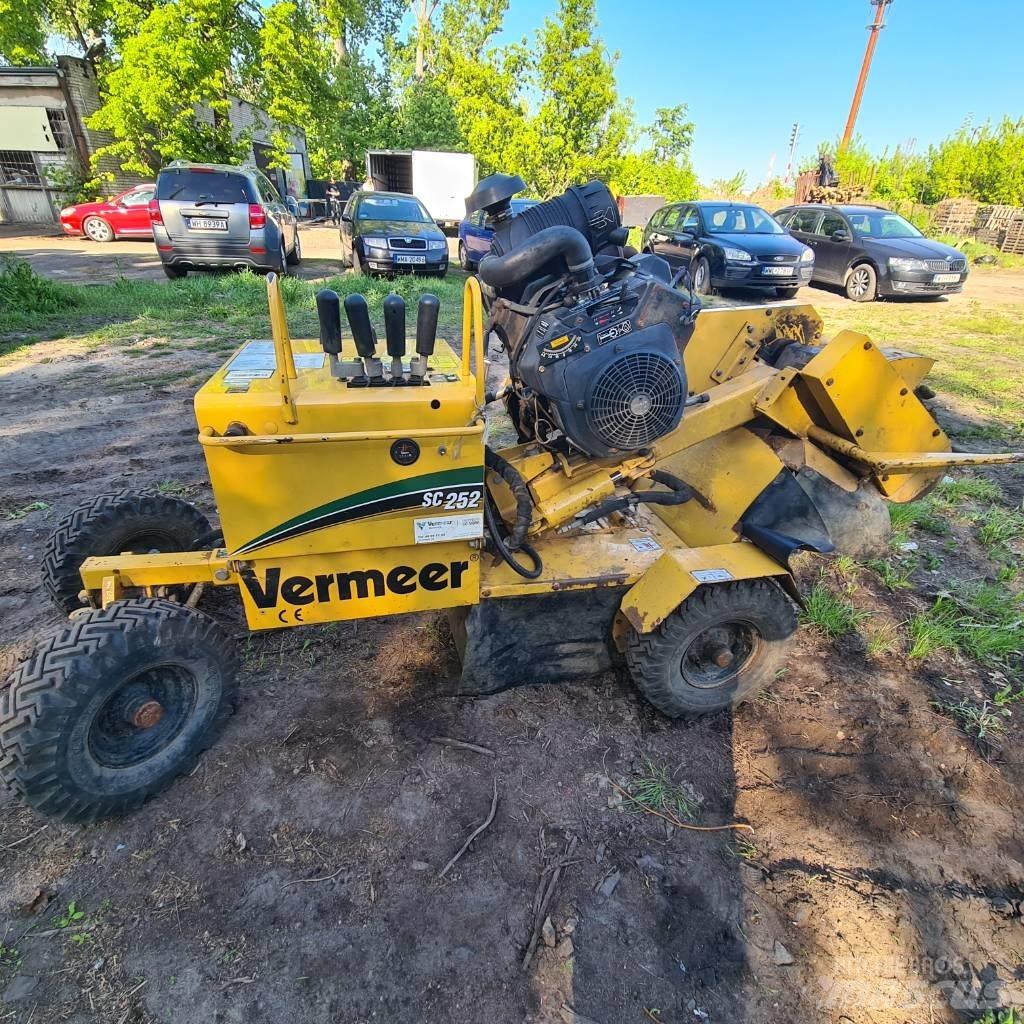 Vermeer SC252 Stubfræsere