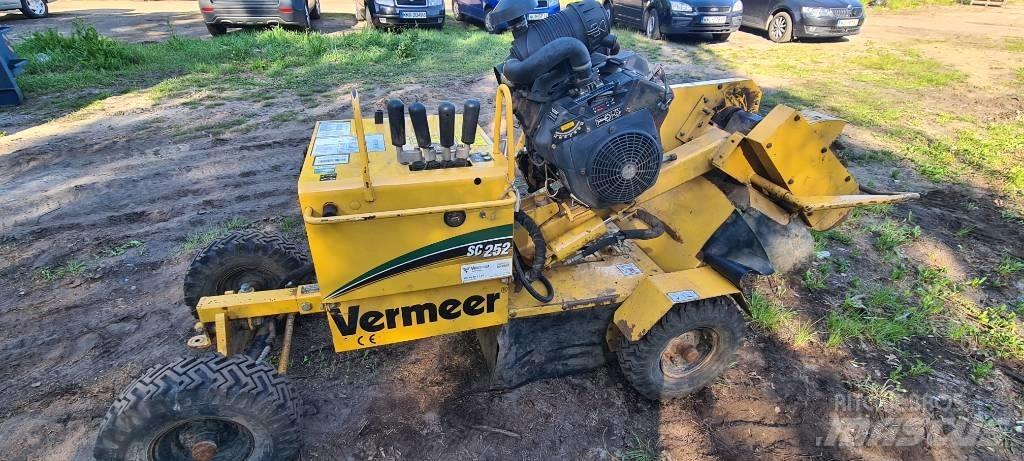 Vermeer SC252 Stubfræsere