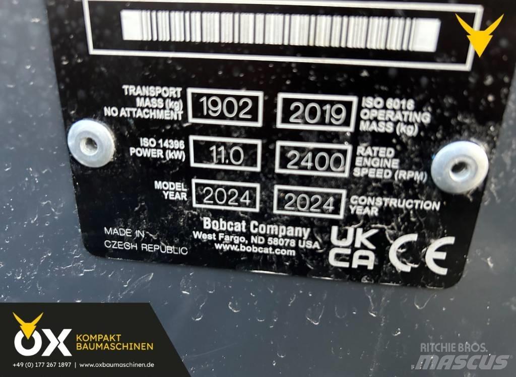 Bobcat E20 Z Minigravemaskiner