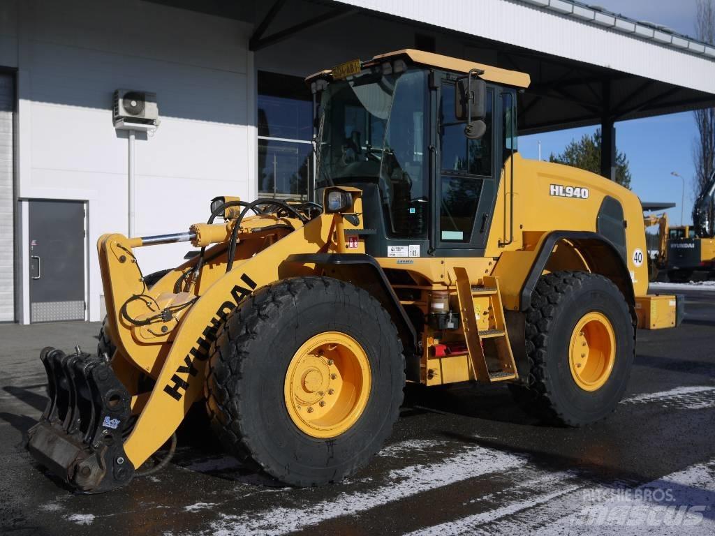 Hyundai HL 940 Læssemaskiner på hjul