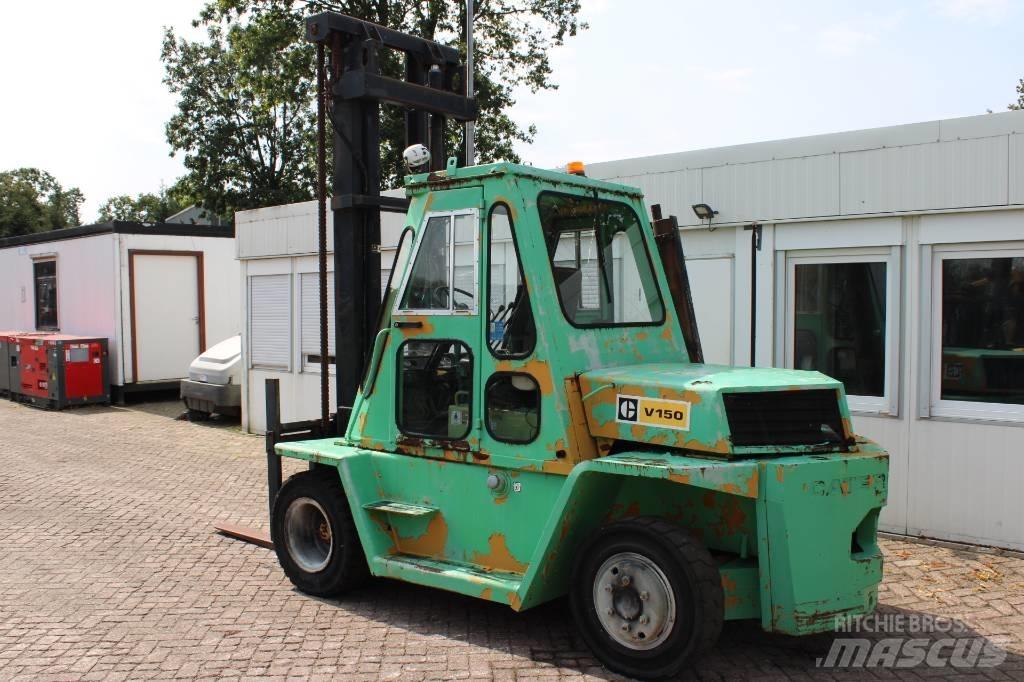 CAT V 150 Diesel gaffeltrucks