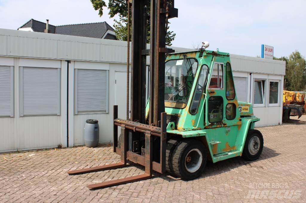 CAT V 150 Diesel gaffeltrucks