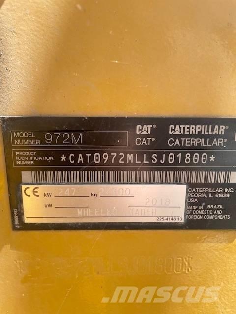 CAT 972 M Læssemaskiner på hjul