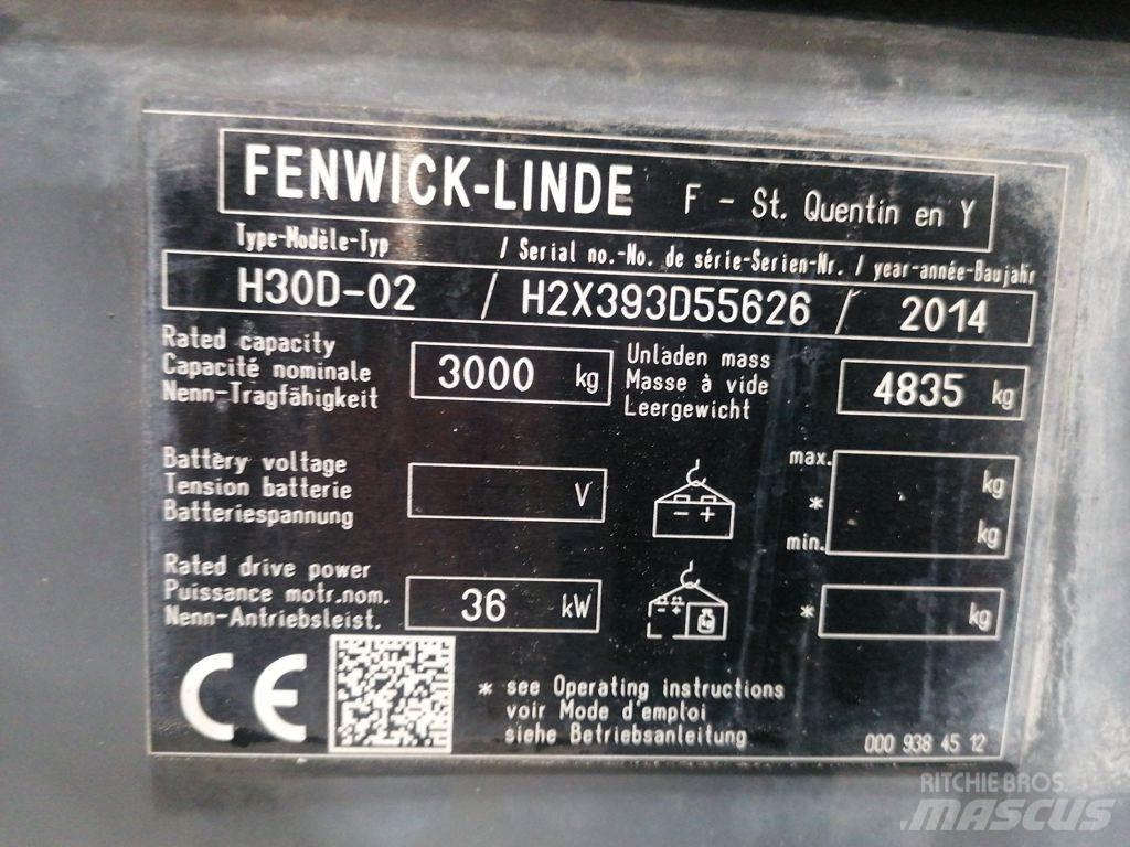 Linde H30D-02 Diesel gaffeltrucks