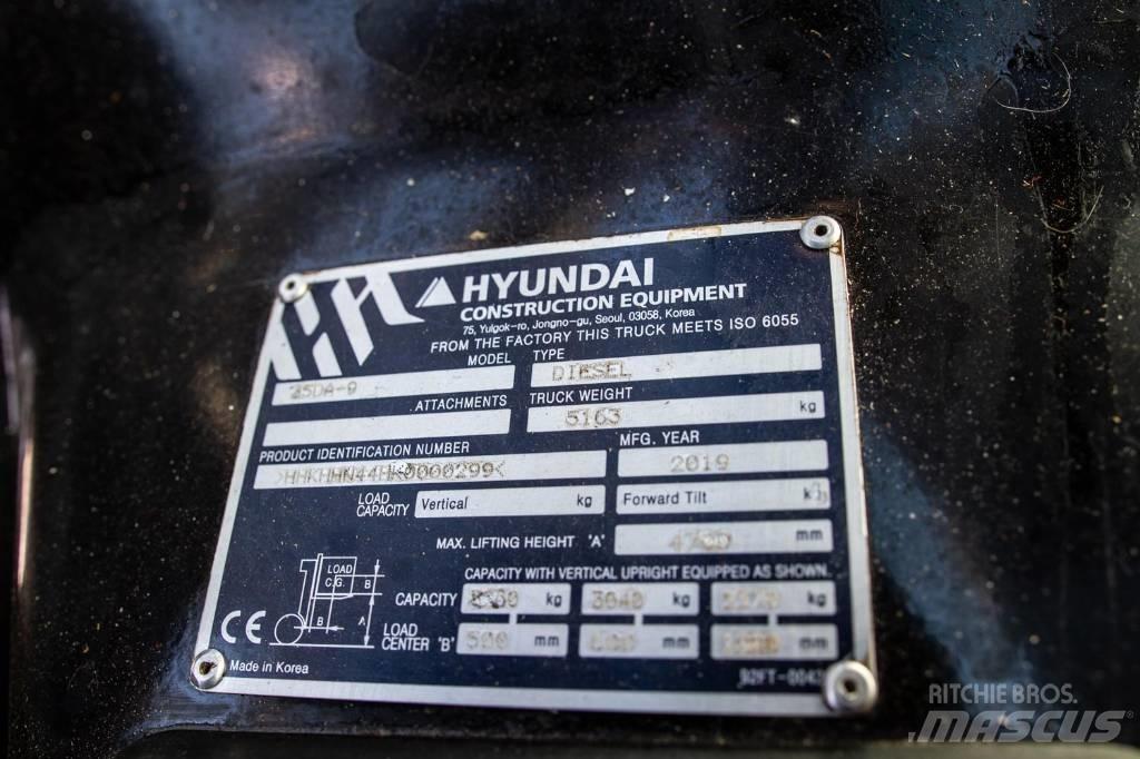 Hyundai 35 DA-9 Diesel gaffeltrucks