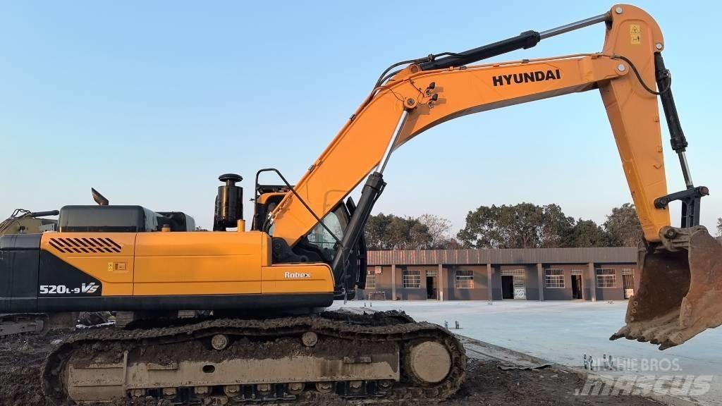 Hyundai R520L-9VS Gravemaskiner på larvebånd