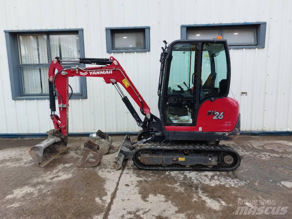 Yanmar SV26 Minigravemaskiner