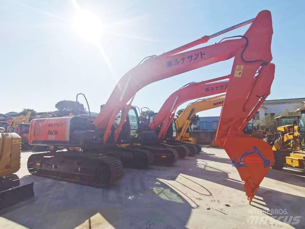 Hitachi ZX240-3 Gravemaskiner på larvebånd