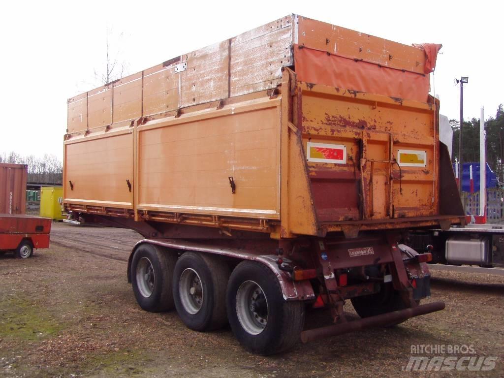 Langendorf wywrotka Semi-trailer med tip