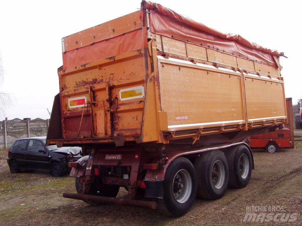 Langendorf wywrotka Semi-trailer med tip