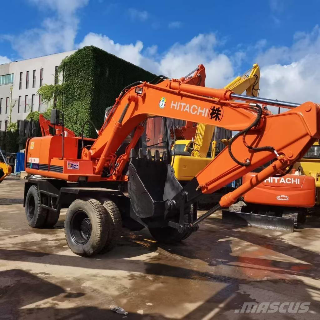 Hitachi EX 100 W D Gravemaskiner på hjul