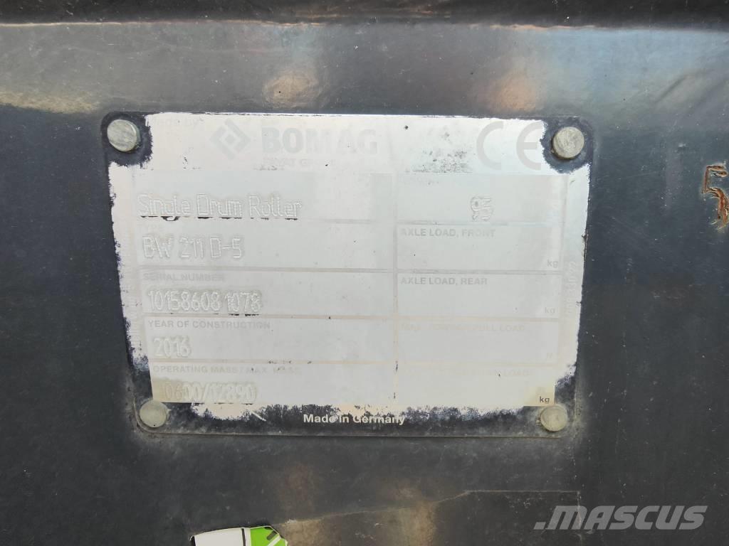 Bomag BW 211 D-50 Tromle med luftdæk